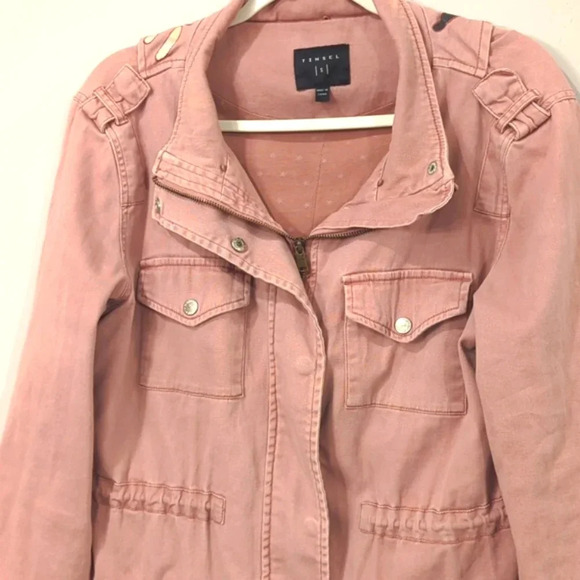 Paramore Jacket Custom Hand Painted 🎶Watch Me While I Bloom🎶 size Small - Picture 5 of 15